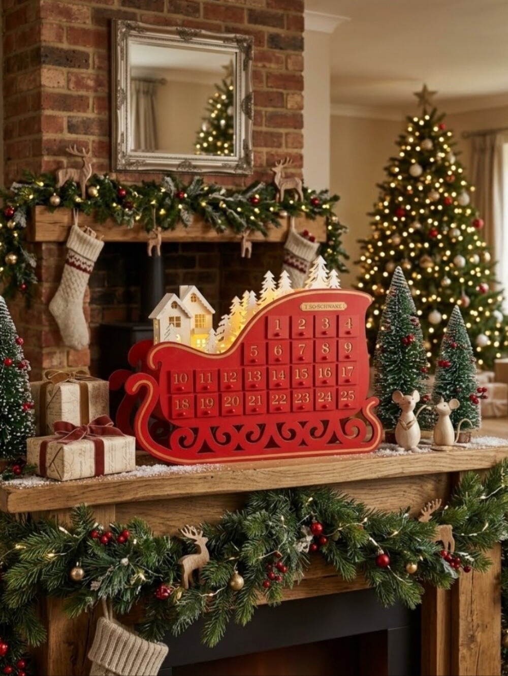 FAO SCHWARZ SLEIGH ADVENT CALENDAR